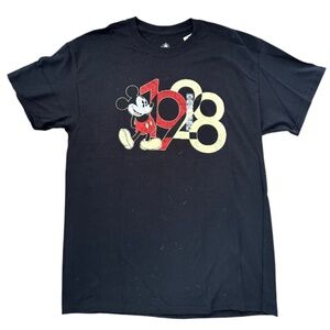 BNWT Men's Disney Black 1928 T-Shirt Size L